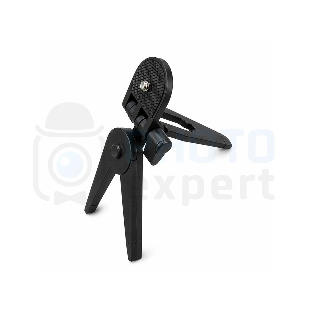 Mini-trepied cu clemă pentru telefon sau cameră, 2 în 1
