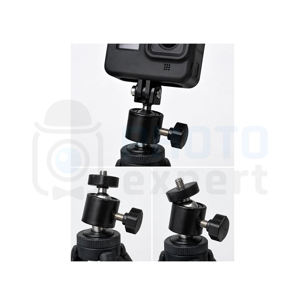 Mini cap sferic pentru cameră și accesorii