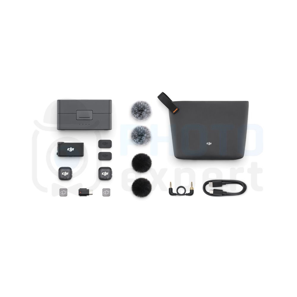 Microfon DJI Mic 3 — 2 TX + 1 RX