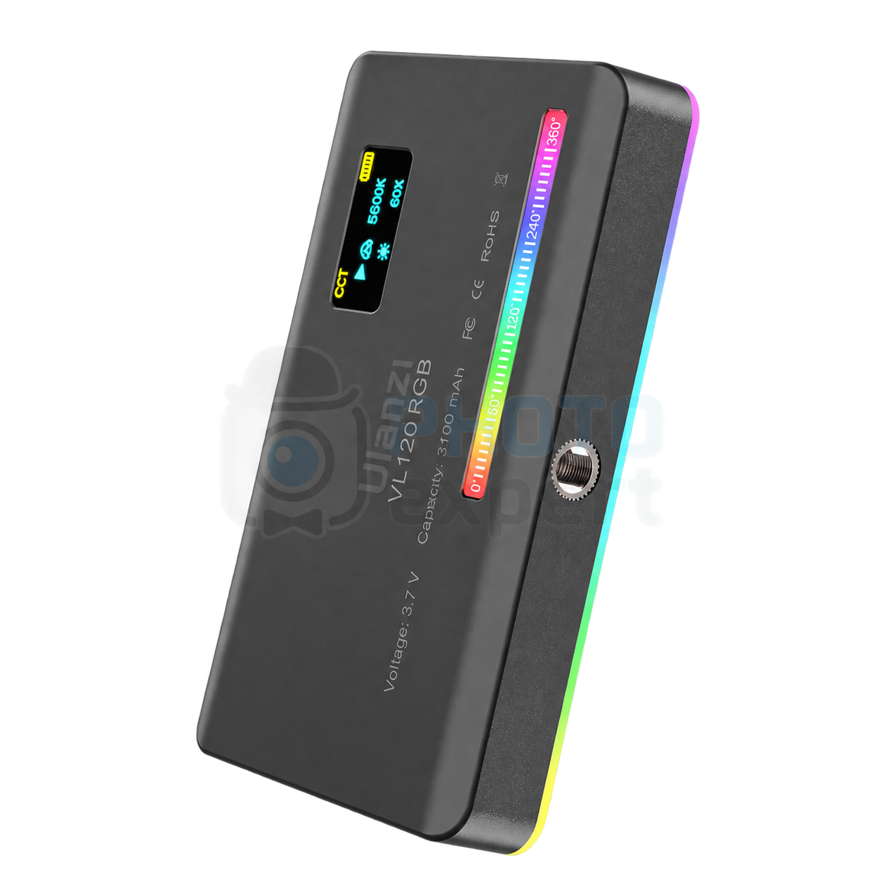 Ulanzi VL120 RGB — lumină LED foto-video